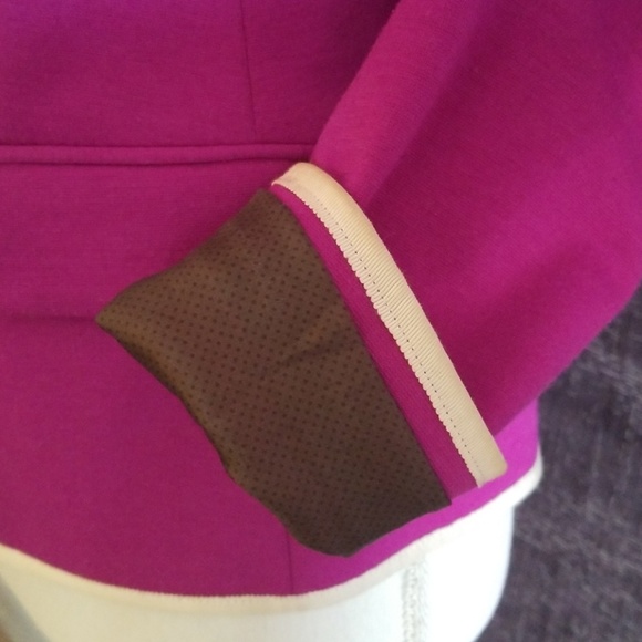 GAP Dark Magenta Academy Blazer in Jersey - Picture 6 of 7